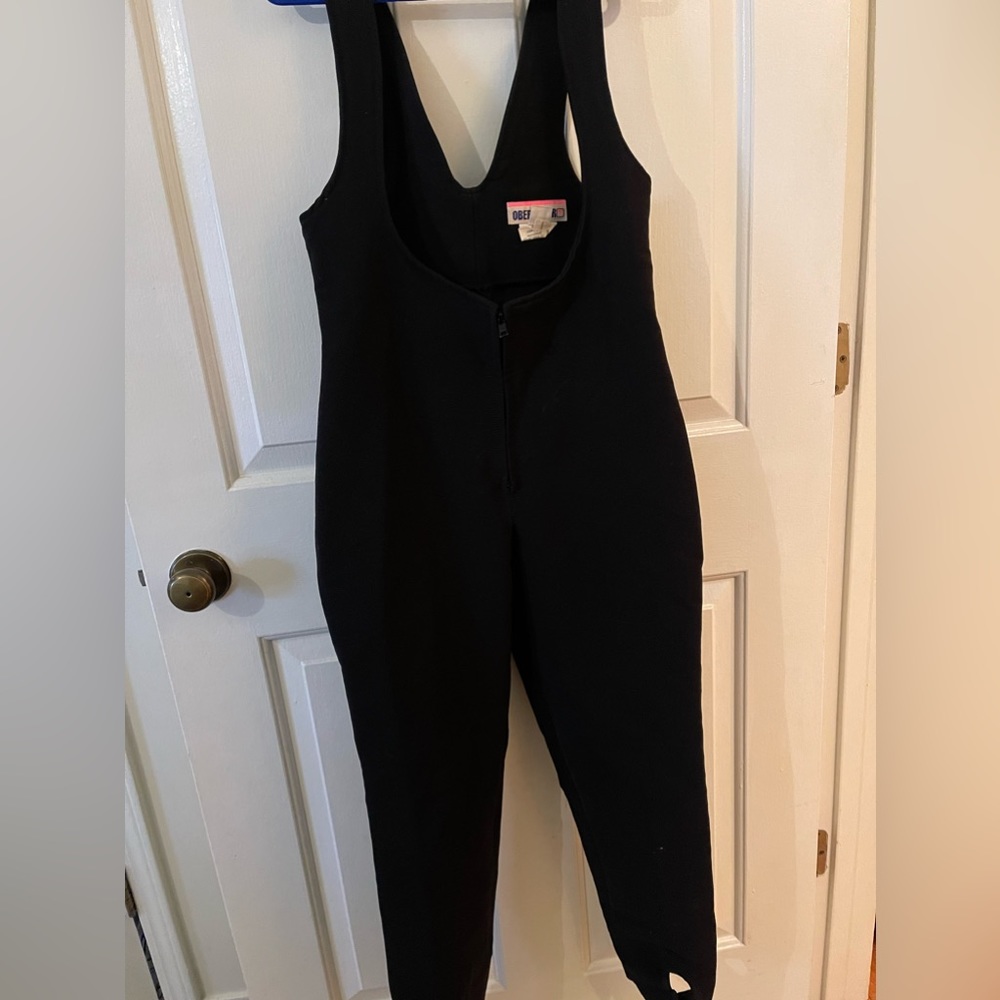 Women’s Wool Blend Front Zip Obermeyer bibs Size 8